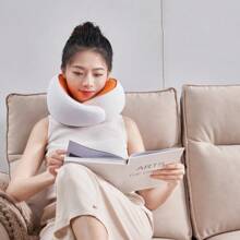 Travel Neck Pillow, Slow Rebound Memory Foam U-Shaped Pillow, Portable U-Shaped Airplane Pillow - Collapsible U-Shaped Neck Pillow - Travel Airplane Pillow