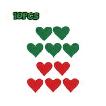 1/5/10/24Pcs Heart Iron On Patches, Cute Embroidered Applique Iron On/Sew On Patches For Clothing, Jackets, Hats,Backpacks, Jeans - Heart shape - View 27