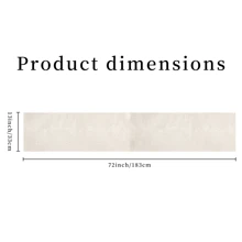 圣帕特里克节桌旗，圣帕特里克节装饰三叶草季节性春季节日餐桌装饰，适用于圣帕特里克节派对餐桌装饰（13 英寸 X 72 英寸） - 彩色 - 查看 2