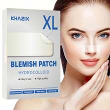 15pcs Large Size Hydrogel Face Skin Coverage Patches - Gentle, Low Allergenic, Fragrance-Free, Suitable For All Skin Types, Combination Skin And Sensitive Skin - Cleansing Effect - Clear - View 1