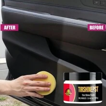 JB-XPCS 100g Tire Shine Coating Car Type Wax Polish High Gloss Agent Long Lasting Protection Type Shiny Cream Polisher Auto Tire Renovator - Tire Shine Coating - View 7