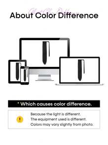 环绕式夹式马尾接发，28英寸长直发，耐热合成纤维，女士适用 - 彩色 - 查看 7