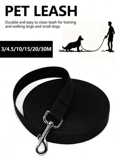 3m/4.5m/10m/15m/20m/30m Extra Lange Pet Leash For Dog Training And Tracking, Pet Supplies