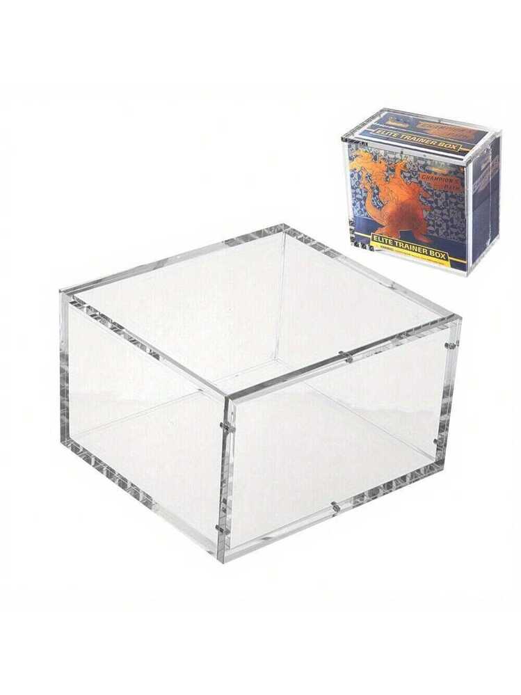 Booster Box 6mm Premium Acrylic Case W/ Magnetic Lid | SHEIN USA