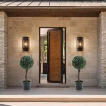 24/35 Inch Artificial Topiary Trees Set Of 2, Fake Topiary Boxwood Ball Tree, Faux Shrubs Plants Green Decor Indoor Porch,Garden - 24 inch - Xem 2