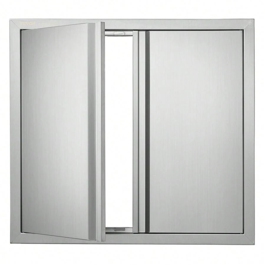 VEVOR 26x24 Inch BBQ Island Access Door Outdoor Kitchen Door Stainless Steel - 1 - View 1