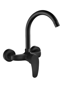 1 قطعة صنبور مطبخ ذو دوران 360 درجة من النحاس المطلي بالكروم للماء البارد والساخن، ذو مقبض واحد (كروم، أسود، قابل للاختيار)، أدوات مطبخ وإكسسوارات - متعدد الألوان - مشاهدة 14