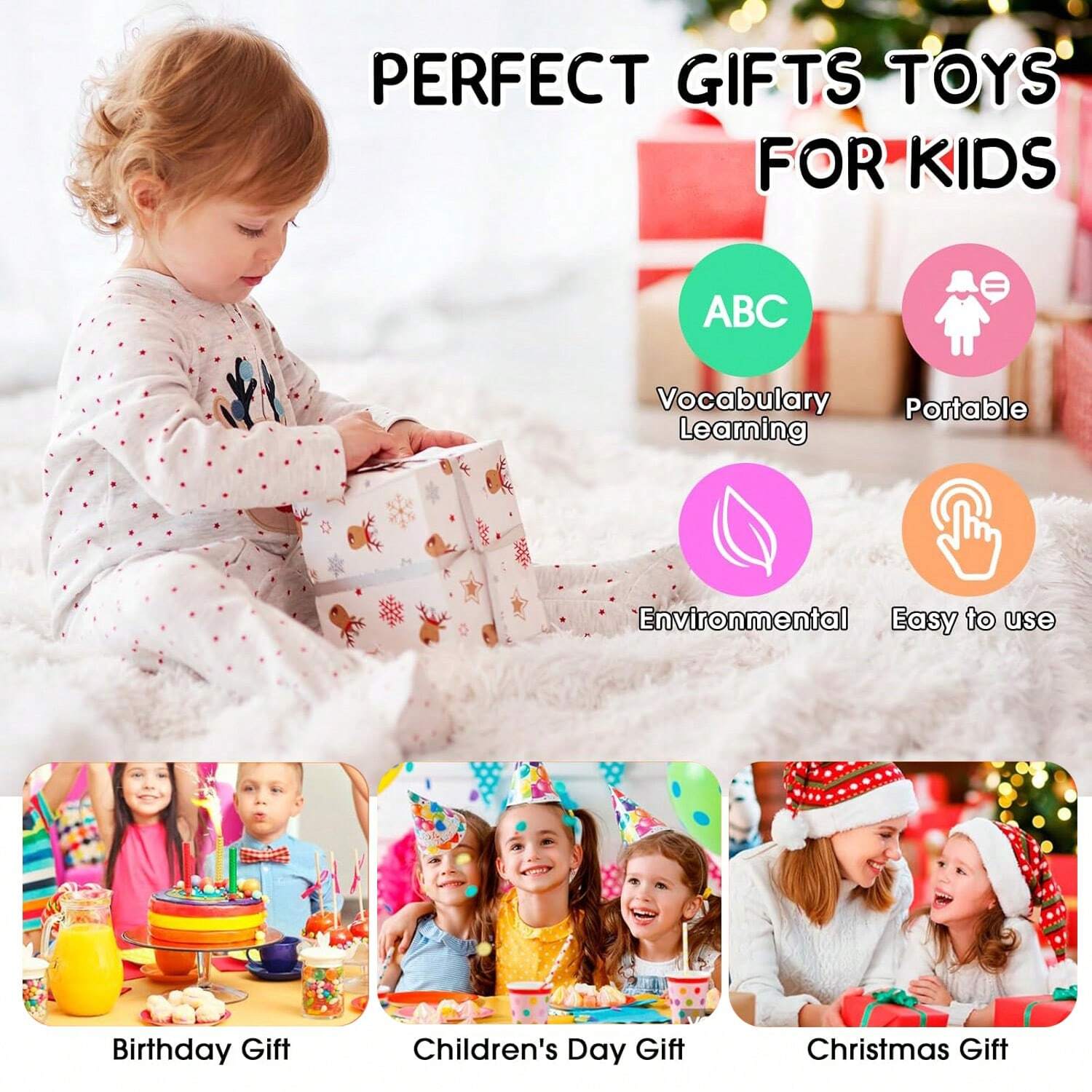 Tenda Gioco Per Bambini Pocahontas Con Tunnel - 100x100x90cm Per Interni Ed Esterni - Foto 12