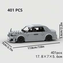 MIKEMENG Black Moc Supercar Racing Car Building Blocks Toy Set, Creative Toy, Adult DIY Car Model Kit, City Tech Cup Series, Suitable As Birthday, Halloween, Christmas Gift, Collection And Home Decor - Model - View 16