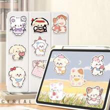 100pcs/Pack Cute Mini Animal Stickers, Cats & Dogs, For Journals, Walls, Phone Decor, DIY
