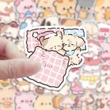 100pcs/Pack Cute Mini Animal Stickers, Cats & Dogs, For Journals, Walls, Phone Decor, DIY
