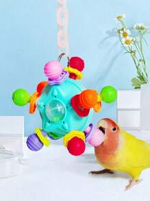 1pc Parrot Chew Toy, Boredom Relief Bite Stick Cage Toy For Medium And Small Sized Parrots, Intellectual Entertainment