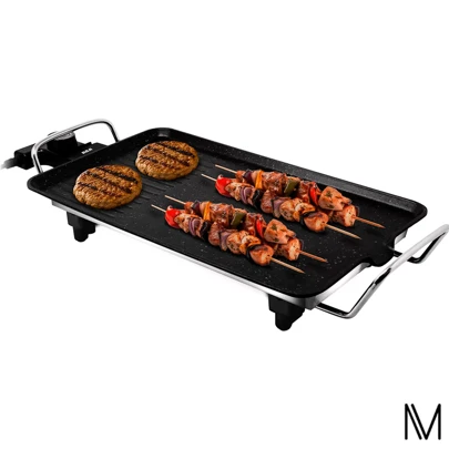 Plancha Antiadherente Grill Rc-45 Color Negro