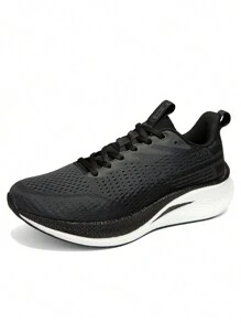 baasploa Hardloopschoenen voor heren Professionele lichtgewicht hardloopschoenen Carbon Plate Anti-Shock Wear Outdoor hardloopschoenen voor heren Mesh Trainingsschoenen voor heren