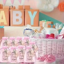 36 件/12 套粉色蝴蝶吊坠钥匙扣，包括 12 个钥匙扣 + 12 个粉色欧根纱袋 + 12 张感谢卡，适合生日派对、婚礼礼物、包包装饰以及度假归来的小礼物