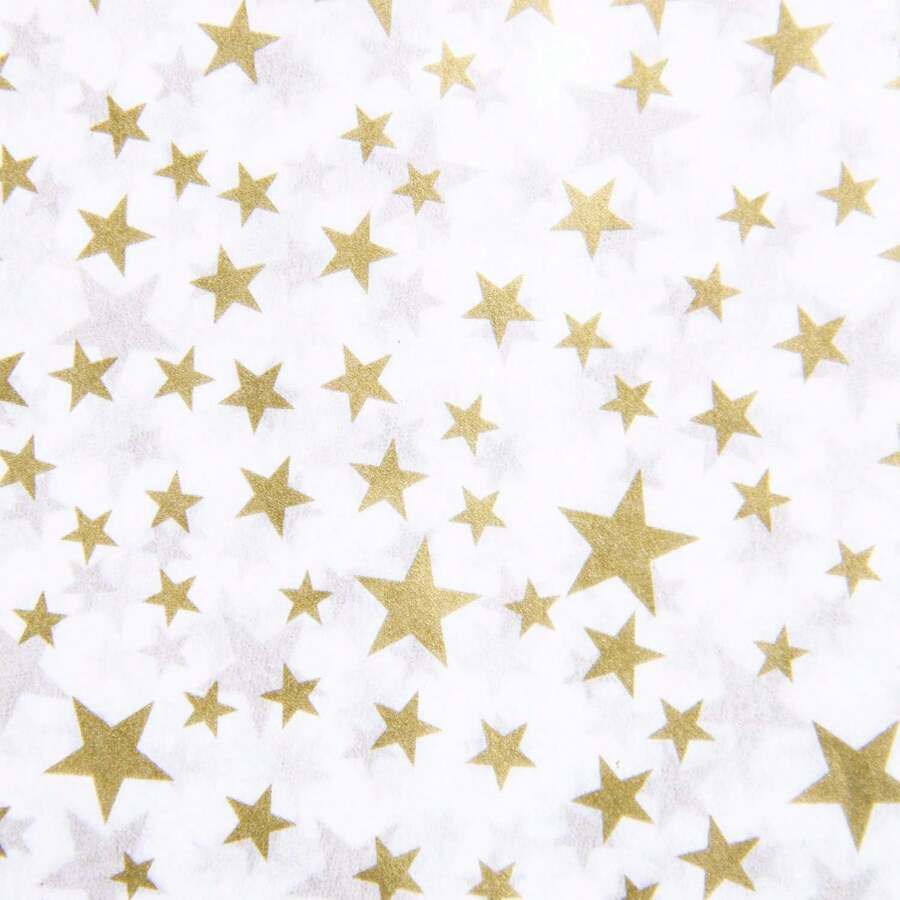 10/20 Sheets Gold Star Tissue Paper,Star Tissue Paper For Gift Bags,Star Gift Wrapping Tissue For Gift Wrap ,Wedding,Birthday,Arts Crafts Valentine's Day - Multicolor - View 1