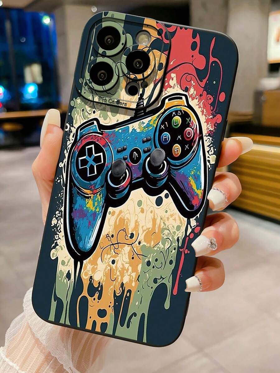 1 pieza Funda de teléfono anticaídas compatible con Apple, /axy, Infinix, Redmi, OPPO, VIVO, Realme