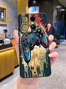 1 pieza Funda de teléfono anticaídas compatible con Apple, /axy, Infinix, Redmi, OPPO, VIVO, Realme