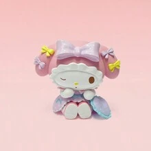 Miniso MyMelody Melody Secret Tea Party Blind Box Cute Girl Gift Ornament Children's Figure(1 PC, Random Delivery)