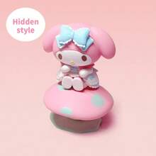 Miniso MyMelody Melody Secret Tea Party Blind Box Cute Girl Gift Ornament Children's Figure(1 PC, Random Delivery)
