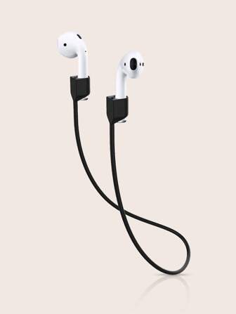 1pc anti-verlies touw compatibel met Apple AirPods, magnetische draadloze Bluetooth-oortelefoon siliconen hangend touw met sterke adsorptie, anti-verlies lijn