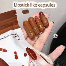MAGIC CASA 10 件迷你胶囊哑光唇膏套装持久不褪色天鹅绒哑光固体唇釉 - 10pc口紅套裝 - 查看 7