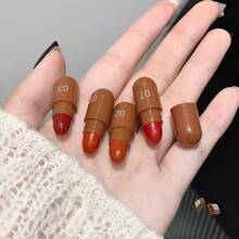 MAGIC CASA 10 件迷你胶囊哑光唇膏套装持久不褪色天鹅绒哑光固体唇釉 - 10pc口紅套裝 - 查看 12