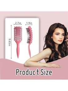 2025 新款通风卷发定型刷，用于塑造和定型卷发
