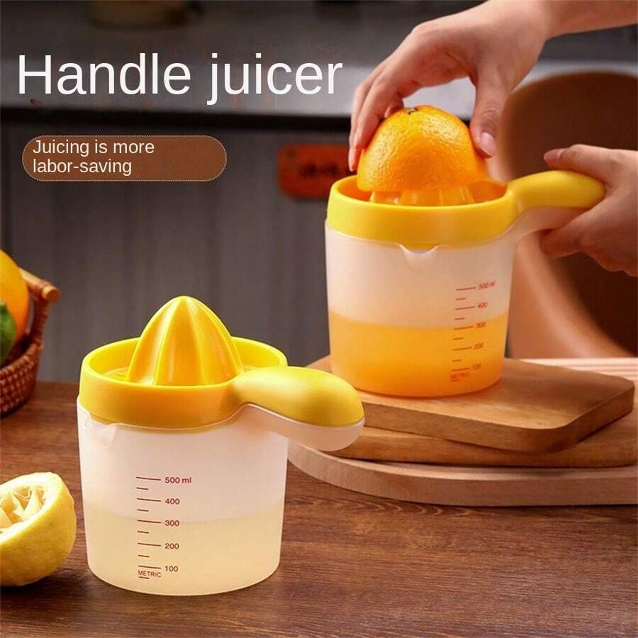 Uooom Spremiagrumi Manuale In Legno Di Faggio - Estrattore Per Limoni, Arance E Lime, Attrezzo Da Cucina Rustico - 2