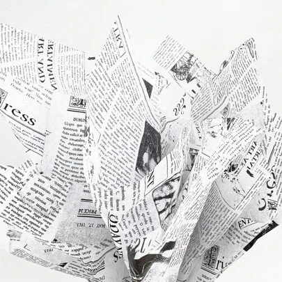 20x14 英寸（20 张）或 20x28 英寸（10 张）包装薄纸，英国风格报纸薄纸，适用于艺术、工艺品、花卉、生日、节日、派对装饰、礼品包装纸、DIY 情人节