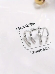 2 piezas Pendientes de botón de Plata de Ley 925 con Circonita cúbica de Cuatro Garras, adecuados para uso diario de mujeres