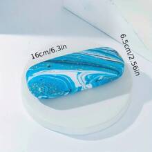 1pc Women's Gradient Portable Anti-Pressure Eyeglasses Case Sunglasses Storage Tin Box Glasses Accessories For Women