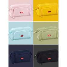 Pencil Case Ballpoint Pen Stationery Large Capacity Portable Storage Bag 901 - 彩色 - 查看 9