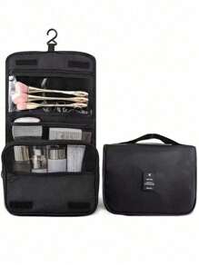 1 件旅行洗漱包化妆收纳包悬挂化妆包适用于淋浴房配件便携式化妆品收纳包防水化妆包适用于浴室化妆品收纳包化妆品收纳化妆品架化妆包化妆品收纳包化妆品收纳包旅行必备学校用品学校用品夏季旅行、度假家居浴室装饰