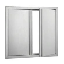 VEVOR 26x24 Inch BBQ Island Access Door Outdoor Kitchen Door Stainless Steel - 1 - View 9