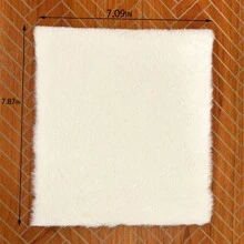 （白色单人沙发+皇冠抱枕）单人沙发，12英寸迷你沙发椅，咖啡桌，OB11/BJD玩具，迷你小屋家具装饰，节日派对礼物 - 彩色 - 查看 9