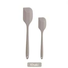2pcs, 2in1, Silicone Spatula, Silicone Spatula Scraper, Mini Silicone Spatula, Jam Spatula, High Temperature Resistant Cream Spatula, Stirring And Baking Tool, Kitchen Utensils, Apartment Essentials, College Dorm Essentials, Back To School Supplies