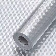 1 件厨房后挡板壁纸贴纸，厨房贴纸，自粘式，厨房，铝箔贴纸，防油，防水，厨房炉灶贴纸，墙贴，用于墙壁装饰 - 彩色 - 查看 14