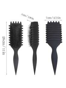 2025 新款卷发梳-卷发梳 定型卷发梳，适用于卷发，卷发梳，湿发，塑造和定型女士卷发