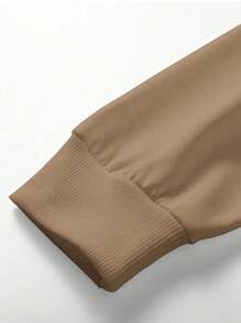 Bộ áo nỉ nam DIFFLAND mềm mại, thoải mái, cổ tròn, bộ 2 áo nỉ cổ tròn tay dài màu trơn, mùa xuân - Nhiều màu - Xem 8