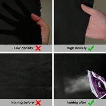 10 X 7 FT Black Backdrop Background For Photography, High Density Polyester Fabr - 1 - View 6