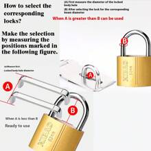 Multi-Functional Cross Padlock, Home Anti-Theft Iron Lock With Multiple Keys, Universal Lock Set For Doors, Cabinets, Drawers, Hardware Accessories