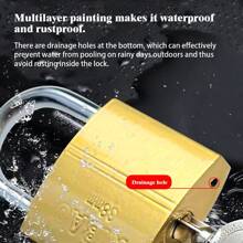 Multi-Functional Cross Padlock, Home Anti-Theft Iron Lock With Multiple Keys, Universal Lock Set For Doors, Cabinets, Drawers, Hardware Accessories