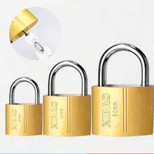 Multi-Functional Cross Padlock, Home Anti-Theft Iron Lock With Multiple Keys, Universal Lock Set For Doors, Cabinets, Drawers, Hardware Accessories