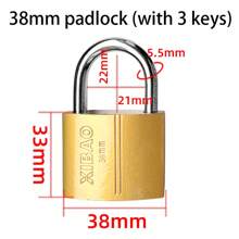 Multi-Functional Cross Padlock, Home Anti-Theft Iron Lock With Multiple Keys, Universal Lock Set For Doors, Cabinets, Drawers, Hardware Accessories