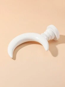 A Stylish, Simple And Exquisite Moon White Desktop Desk Decoration Holiday Gift E-I-D - White - View 4