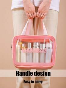 1-6 Pieces Set Hanging Travel Cosmetic Bag, Portable Toiletry Bag For Washing, Bathing, Makeup Organization, Carrying With You, Beauty Storage, Beach, Dry & Wet Separation, Swimming, Feminine Hygiene, Skincare, Waterproof Laundry Bag, Multi-Functional Storage Bag For Makeup Storage And Categorization, Such As Foundation Summer Travel, Vacation Home Bathroom Decor Holiday Makeup Organizer Bathroom Accessories Back To School