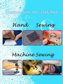 Custom Fashion Woven Sew On Clothing Square Badges,Woven Badges,Square Woven Patches - Image Customization - View 6