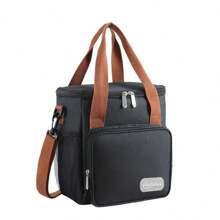 Thermal Bag, Crossbody Strap, Lunch Box, Food 911 - Negro - Ver 1