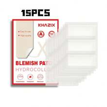 15PCS Hydrocolloid Patch, Large Size - Gentle, Low Allergenicity, Fragrance-Free, Suitable For All Skin Types, Combination Skin, And Sensitive Skin - Provides Cleansing Effect - Clear - View 6